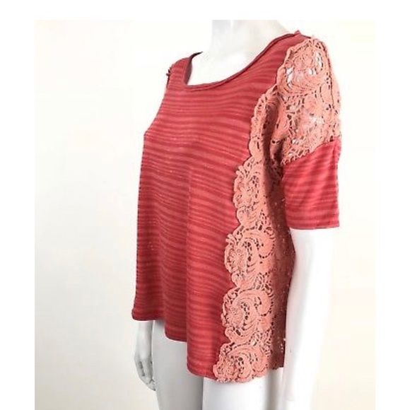 We The Free by Free People Sz Small Orange Top - Picture 2 of 4